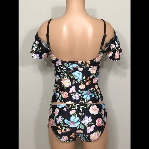 Kenneth Cole Reaction Off Shoulder tankini. NWT - Picture 4 of 7